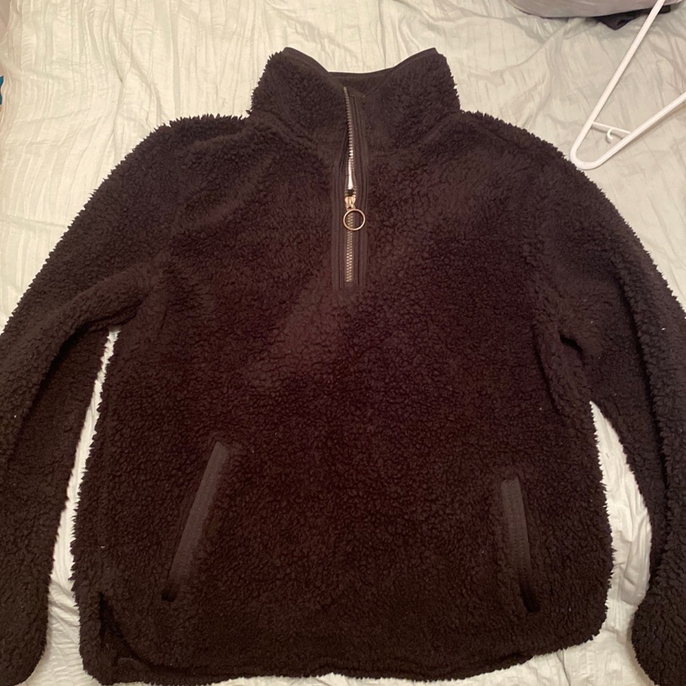 Fluffy sweater